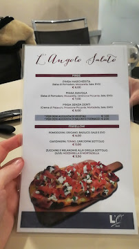 Carte du L'orchidea Bar à Taranto