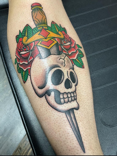 Explore black men tattoo ideas, creative tattoo ideas in Weatherford, available at Weatherford Tattoo Co.