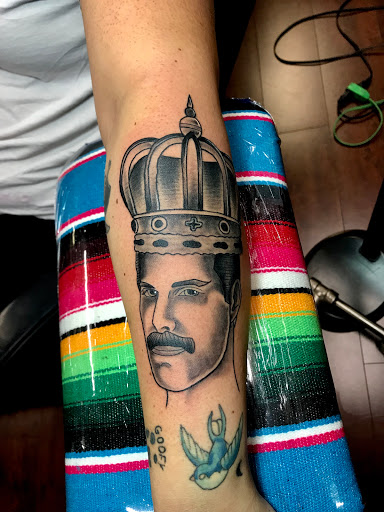 Explore disney sleeve tattoo ideas, creative tattoo ideas in Modesto, available at Inkwell Tattoo