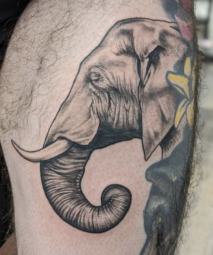 Explore whole back tattoo ideas, creative tattoo ideas in Royston, available at Tasi Tattoo