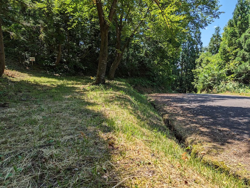 峰の薬師城跡登城口