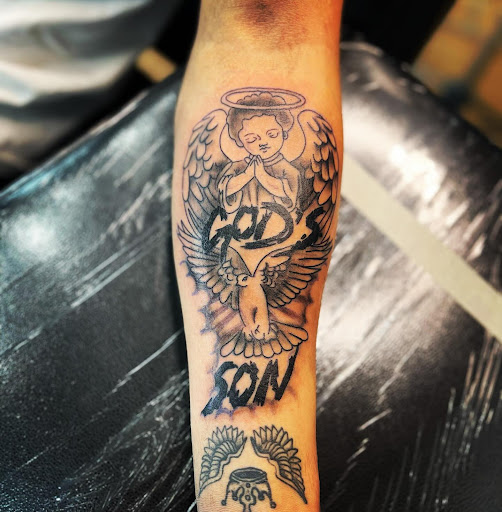 Explore haunted tattoo ideas, creative tattoo ideas in Belgrade, available at The Loyal Sparrow Tattoo and Piercing