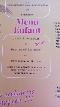 La Flambée à Mirepoix menu