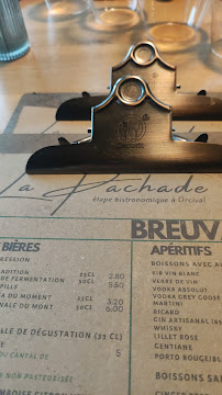 Restaurant français La Pachade à Orcival (la carte)
