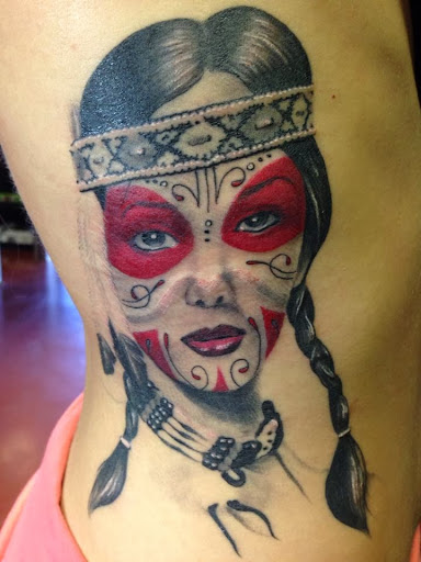Explore moon tattoo ideas for females, creative tattoo ideas in Tulsa, available at Inkjunkys Tattoo LLC