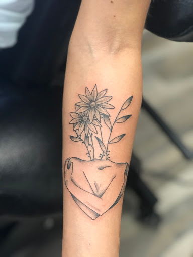 Explore gangster tattoo sleeve ideas, creative tattoo ideas in Ocala, available at The Tattoo Gallery of Ocala LLC