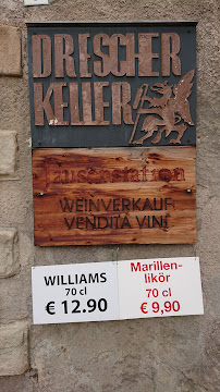 Drescherkeller à Kaltern an der Weinstraße carte