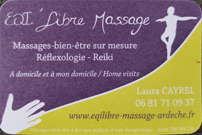 Eqi'Libre massage à Jaujac