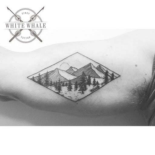 Explore circus tattoo ideas, creative tattoo ideas in Cincinnati, available at White Whale