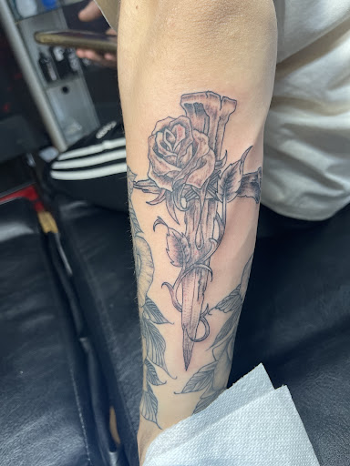 Explore tattoo ideas forearm men, creative tattoo ideas in Plattsburgh, available at Ink by Lace LLC