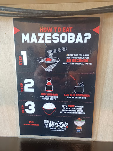 How to eat Mazesoba😁