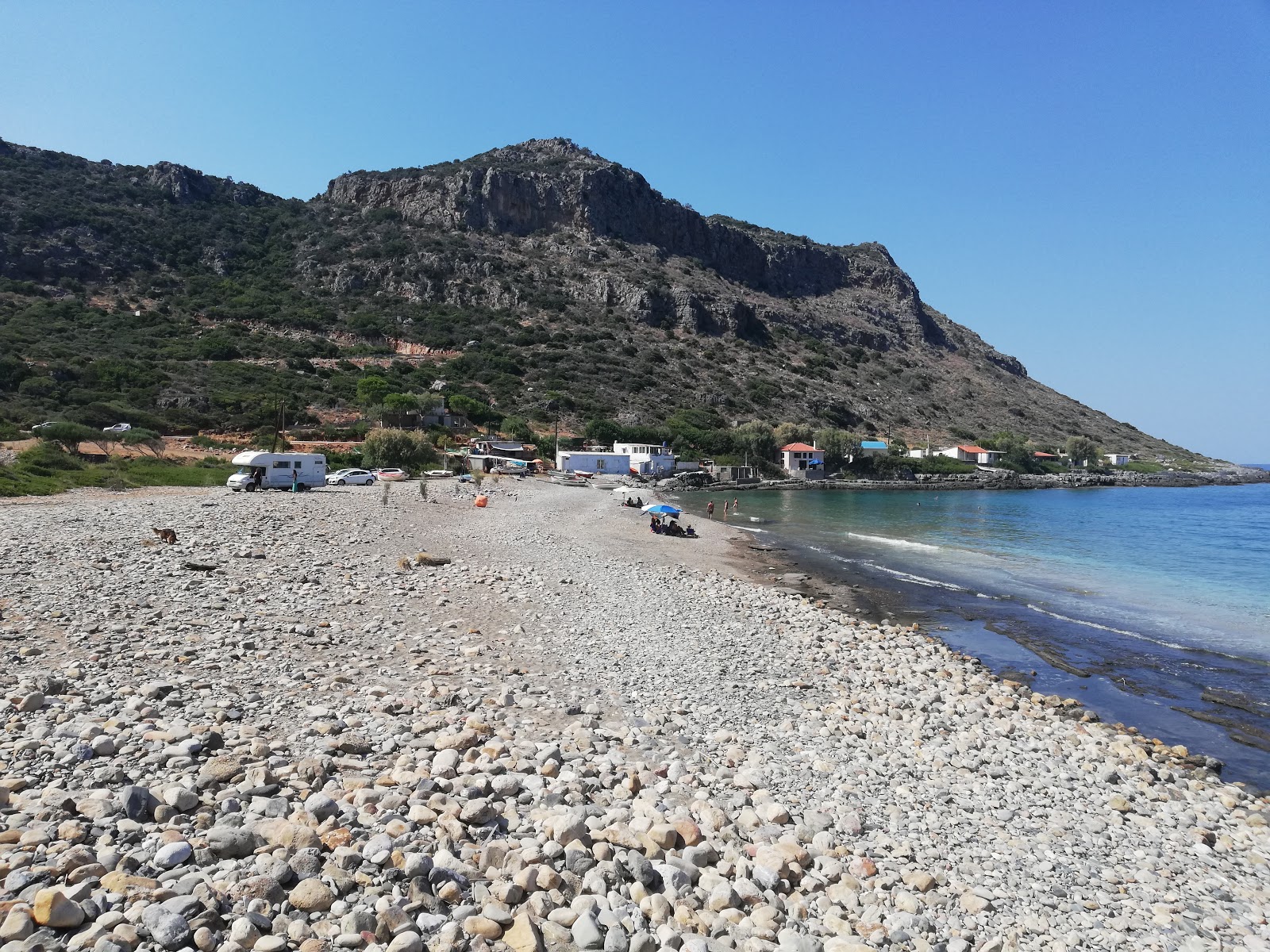 Fotografie cu Panagia beach cu nivelul de curățenie înalt