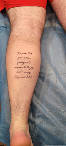 Explore good neck tattoo ideas, creative tattoo ideas in Maryville, available at Distinked Tattoo