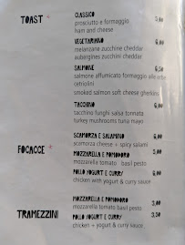 Carte du Green Beach Bar à Trieste