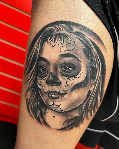 Explore roses tattoo ideas, creative tattoo ideas in El Paso, available at Estilo Firme Tattoo Co.