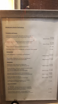 Restaurant Gaststätte zum Dorfbrunnen à Grainau (la carte)