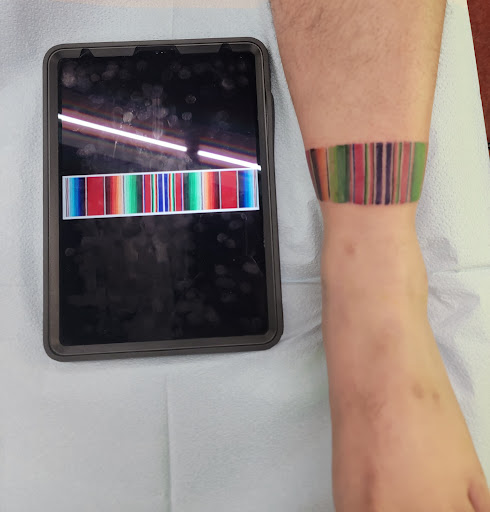 Explore sleeve tattoo ideas men, creative tattoo ideas in Dekalb, available at Out on a Whim Tattoo