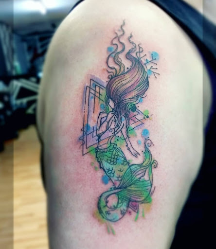 Explore gaming tattoo ideas, creative tattoo ideas in Benton, available at Spectrum Tattoo
