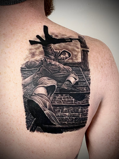 Explore leg tattoo ideas for females, creative tattoo ideas in Philippi, available at Ink Therapy Studio