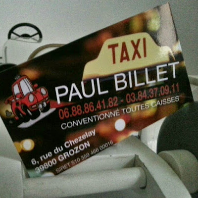 TAXI PAUL BILLET à Grozon