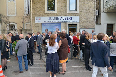 Permanence parlementaire de Julien AUBERT à Carpentras