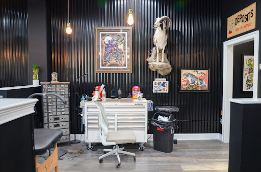 Explore tattoo ideas for female half sleeve, creative tattoo ideas in Waynesboro, available at Tattooed In the Wild Studio