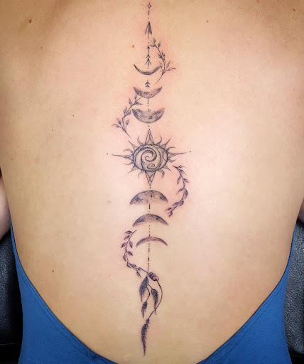 Explore small music tattoo ideas, creative tattoo ideas in San Diego, available at Goddess Temple Tattoo Studio