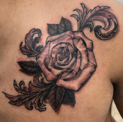 Explore kids names tattoo ideas, creative tattoo ideas in Dallas, available at Lamar Street Tattoo Club