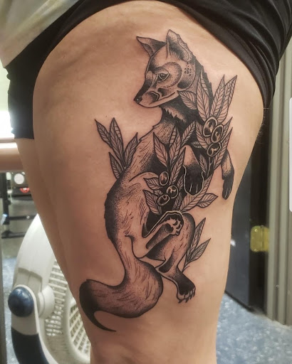 Explore small horror tattoo ideas, creative tattoo ideas in Chattanooga, available at Standard Ink Tattoo Co