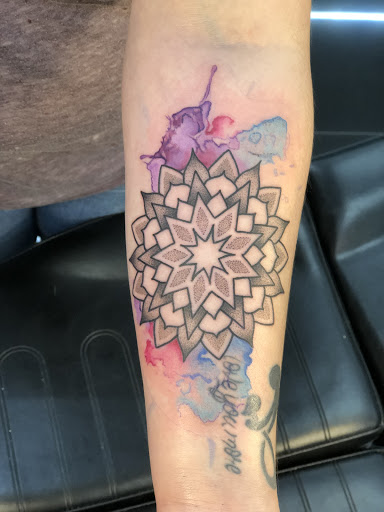 Explore panda bear tattoo ideas, creative tattoo ideas in Addison, available at Cat Tattoo