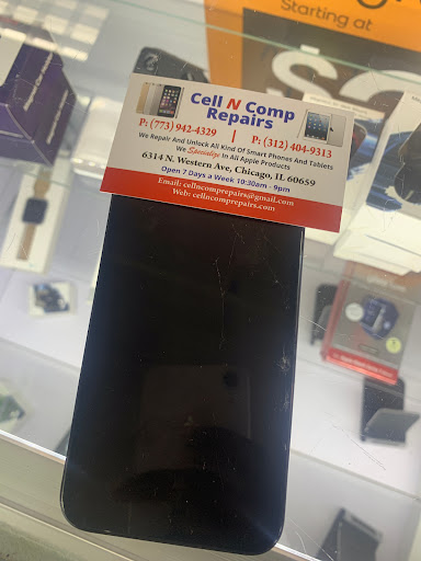 Cell Phone Store «Cell N Comp Repairs», reviews and photos, 6314 N Western Ave, Chicago, IL 60659, USA