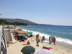 Spiaggia dell Gallico Marina'in fotoğrafı düz ve uzun ile birlikte