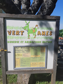 Auberge Vert Anes à Véranne carte