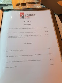 Premier acte restaurant à Villefranche-sur-Saône carte