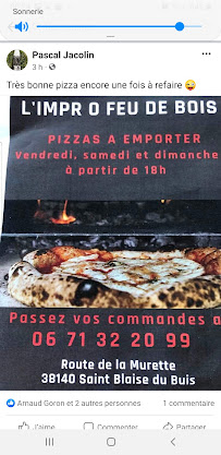 Photos du propriétaire du Pizzeria L'impr O feu de bois à Saint-Blaise-du-Buis - n°6