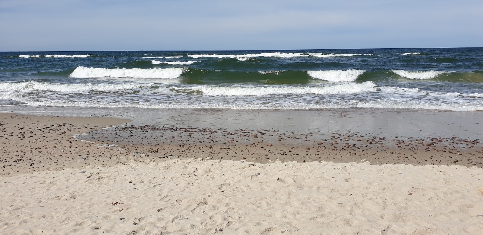 Foto af Preilos beach med høj niveau af renlighed