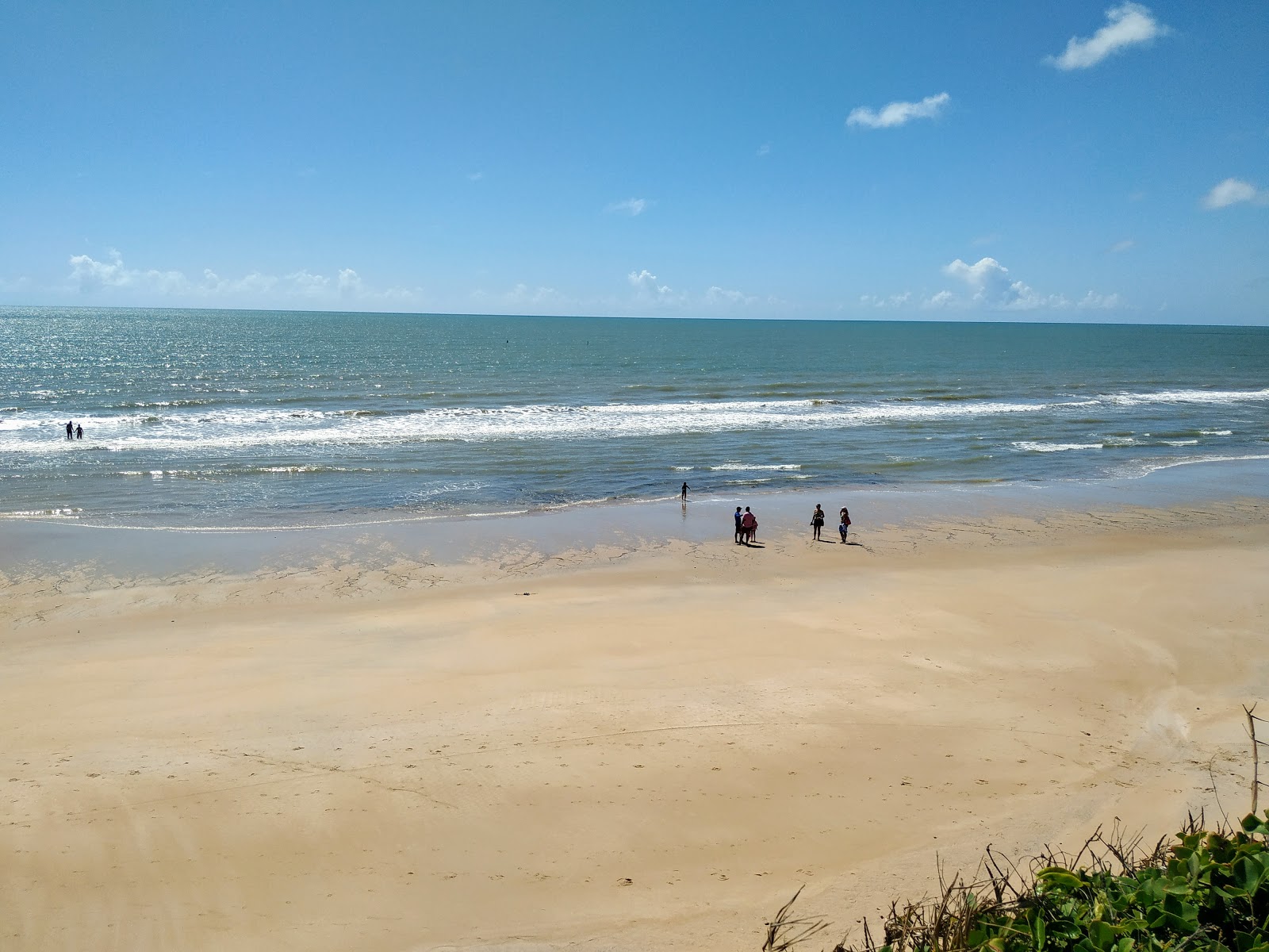 杜拉达海滩的照片 带有长直海岸