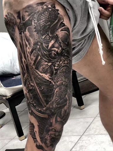 Explore baseball tattoo ideas for guys, creative tattoo ideas in Los Angeles, available at Hailin Tattoo Studio