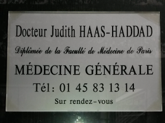 Dr Judith Haas-Haddad