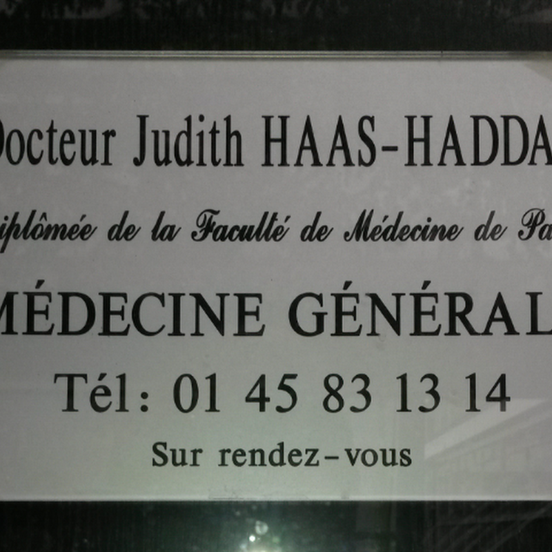 Dr Judith Haas-Haddad