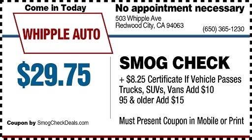 Smog Inspection Station «Whipple Auto», reviews and photos, 503 Whipple Ave, Redwood City, CA 94063, USA