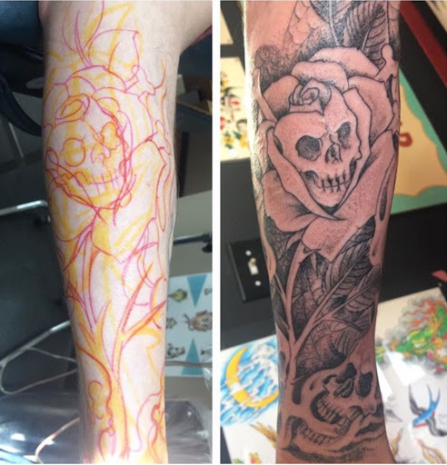 Tattoo Shop «Nine Lives Tattoo», reviews and photos, 61 N Holladay Dr, Seaside, OR 97138, USA