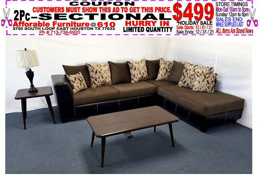 Furniture Store «Affordable Furniture 610», reviews and photos, 5700 South Loop E F, Houston, TX 77033, USA