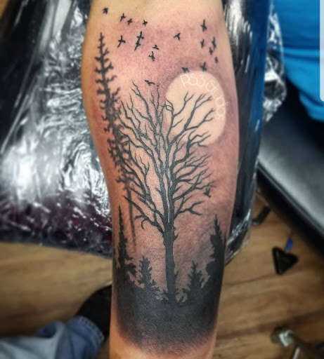 Explore poker tattoo ideas, creative tattoo ideas in Houston, available at RS3 Studios