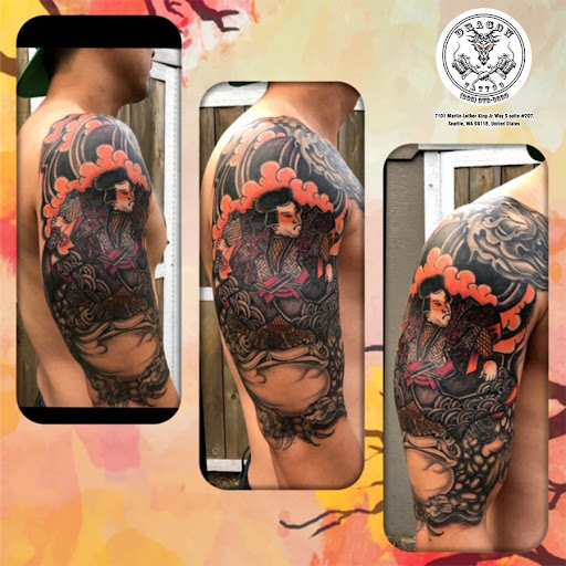 Explore yankees tattoo ideas, creative tattoo ideas in Seattle, available at Dragon Tattoo