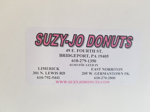 Donut Shop «Suzy-Jo Donuts», reviews and photos, 49 E 4th St, Bridgeport, PA 19405, USA