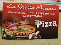 La Grotta Azzurra à Teulada carte