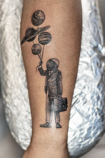 Explore baseball tattoo ideas, creative tattoo ideas in Independence, available at Bare Skin Tattoo
