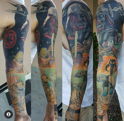 Explore i love you to the moon and back tattoo ideas, creative tattoo ideas in Twin Falls, available at Underground Ink Tattoo and Piercing