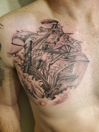 Explore adventure time tattoo ideas, creative tattoo ideas in Inverness, available at The Perfect Spot Tattoos